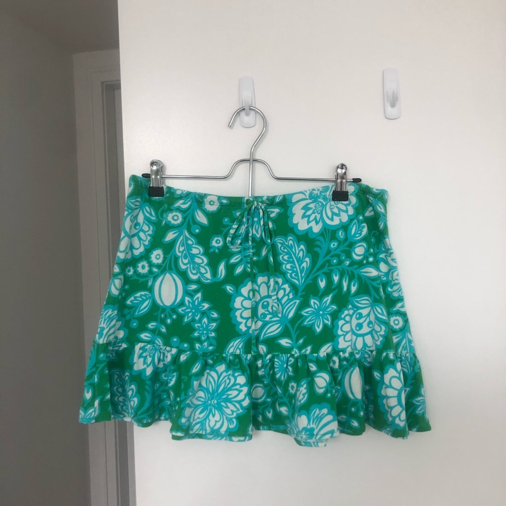 J Crew Floral Pattern Skirt